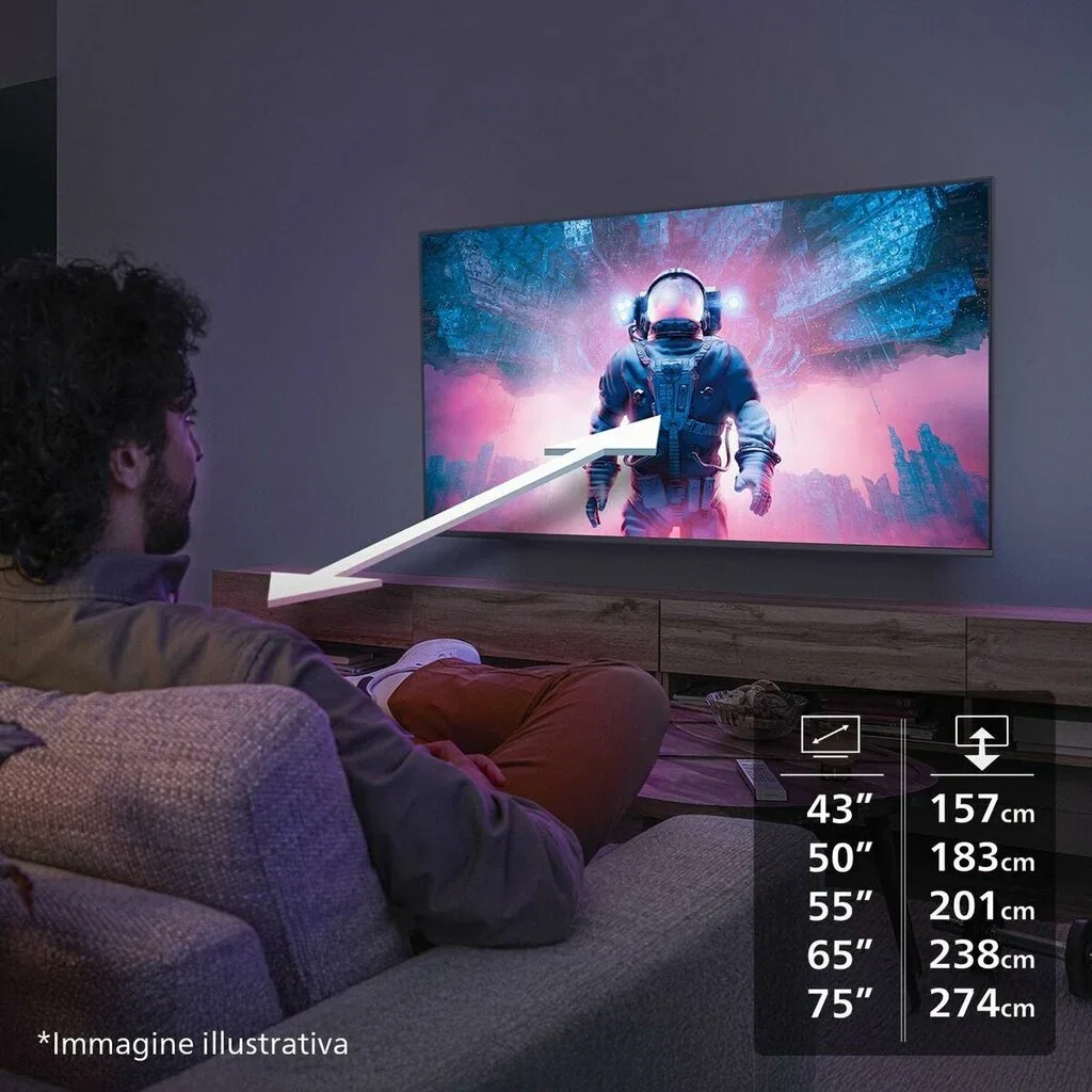 Televizorius PHILIPS 50PUS7000/12, 50"-1