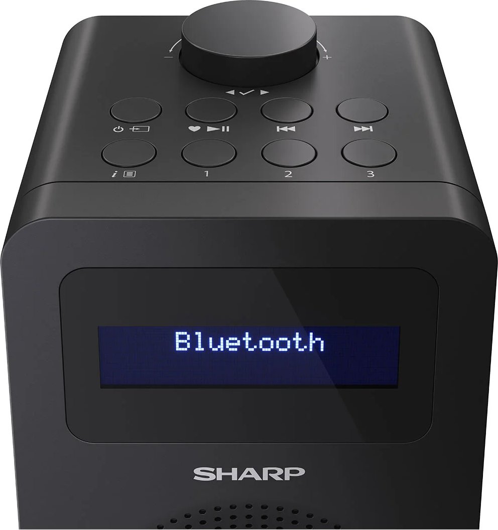 Radio imtuvas Sharp DR-430(BK), FM/DAB/DAB+, Bluetooth 5.0 - 4