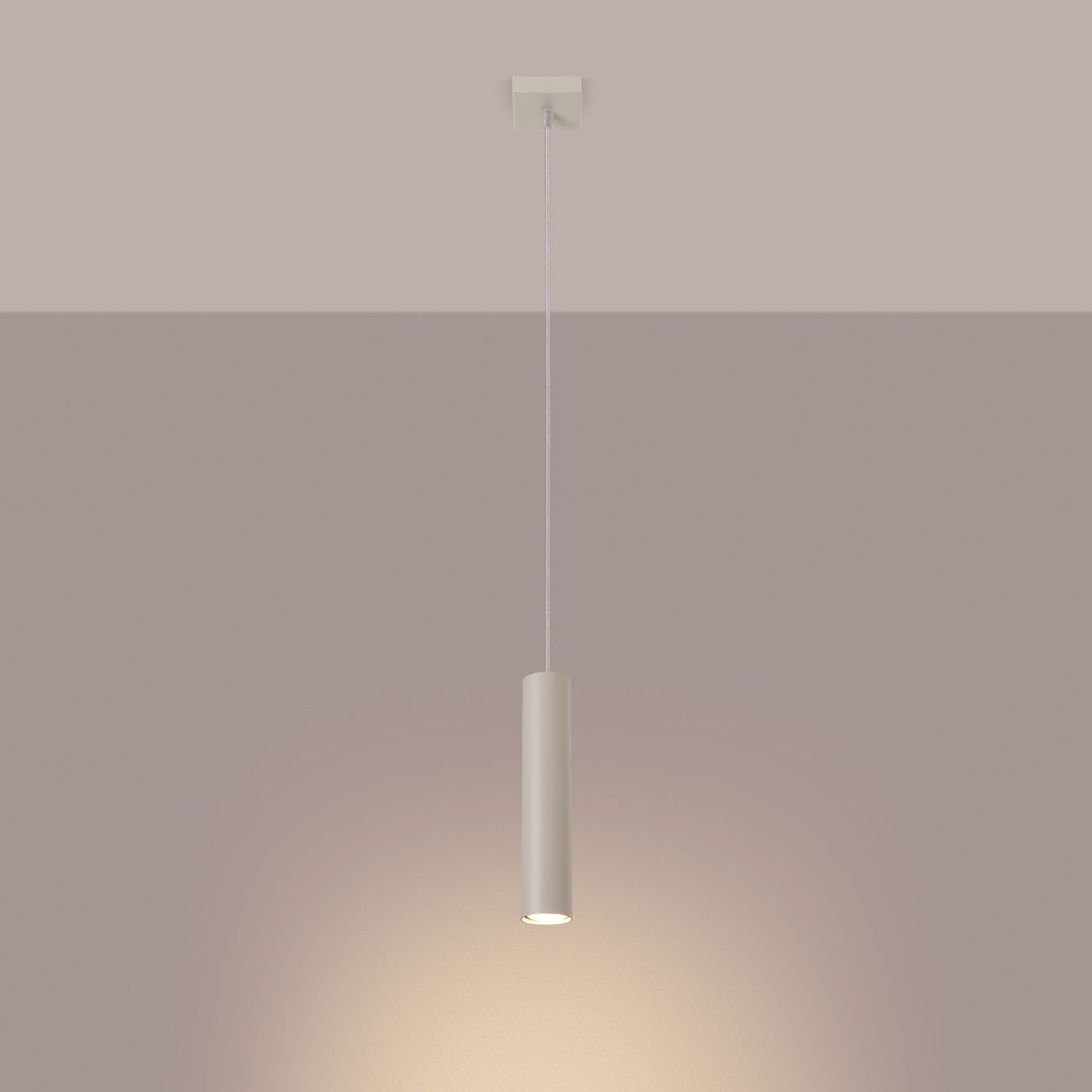Pakabinamas šviestuvas SOLLUX LAGOS 1, GU10, 1 x max 10W LED, smėlio - 3
