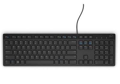 Klaviatūra Dell KB216 EN/RU, juoda