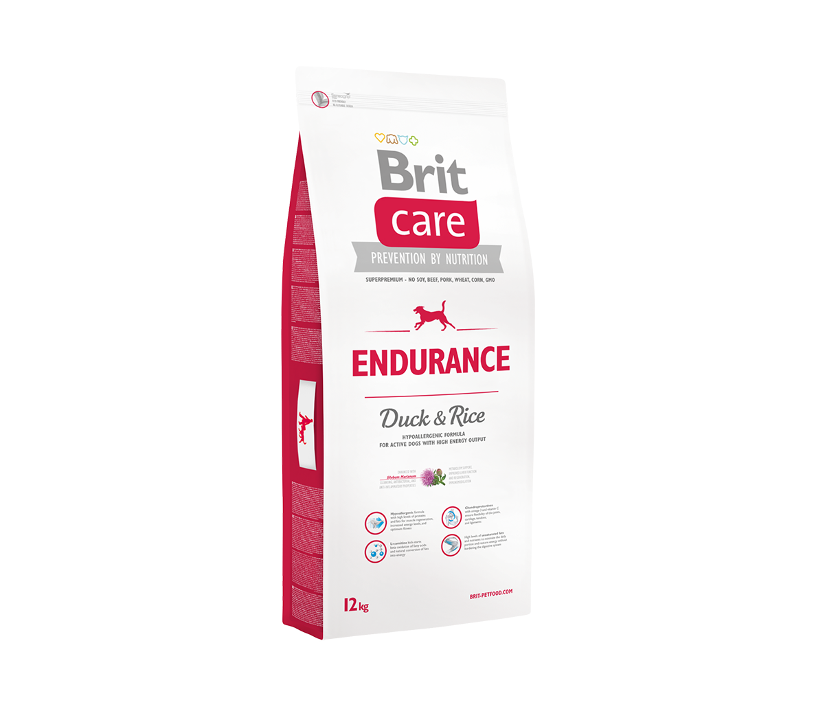 Sausas maistas šunims Brit Care Endurance, 3 kg
