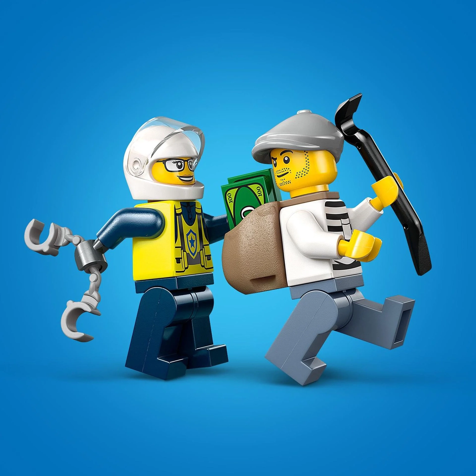 Konstruktorius LEGO City Police Motorcycle Chase - 5