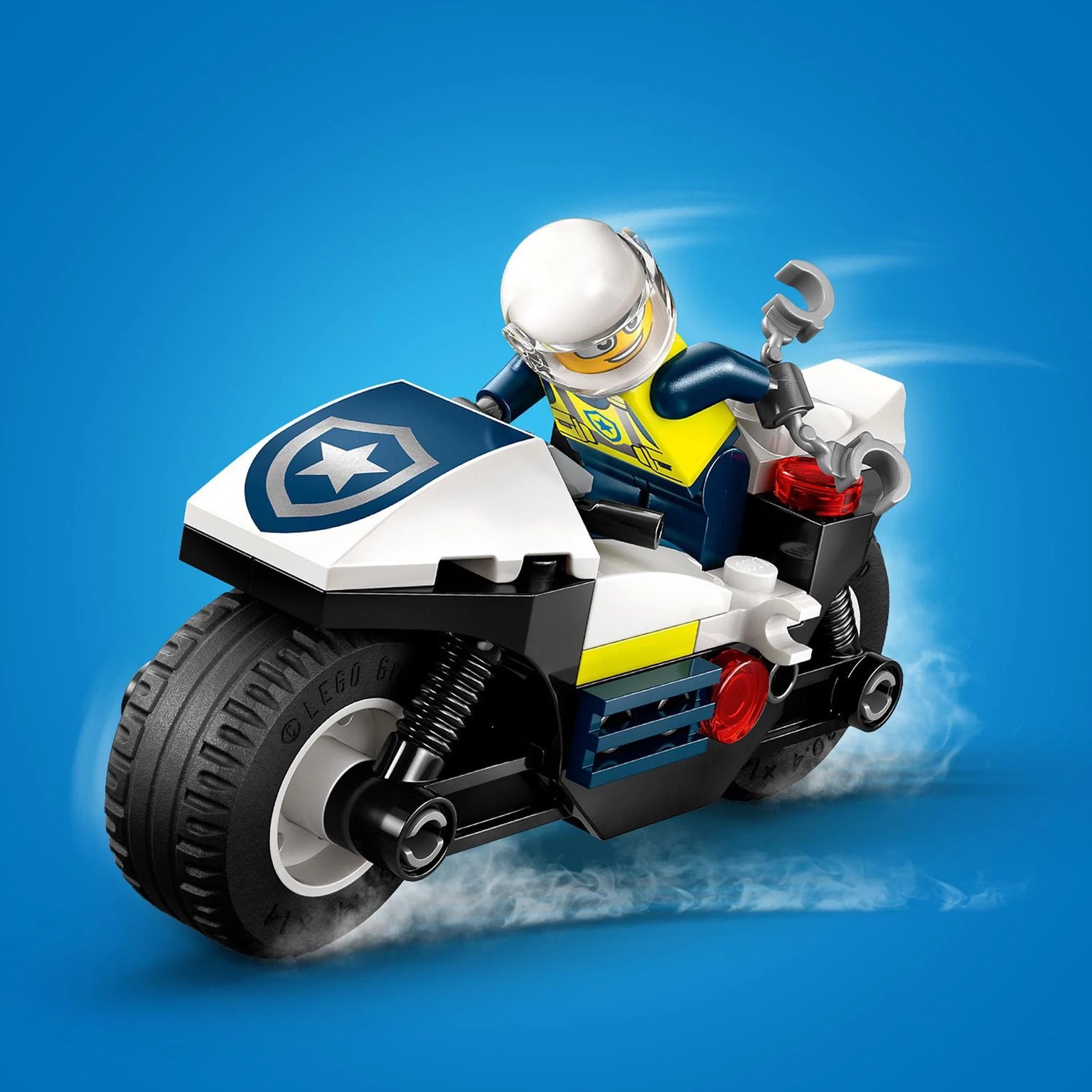 Konstruktorius LEGO City Police Motorcycle Chase - 4