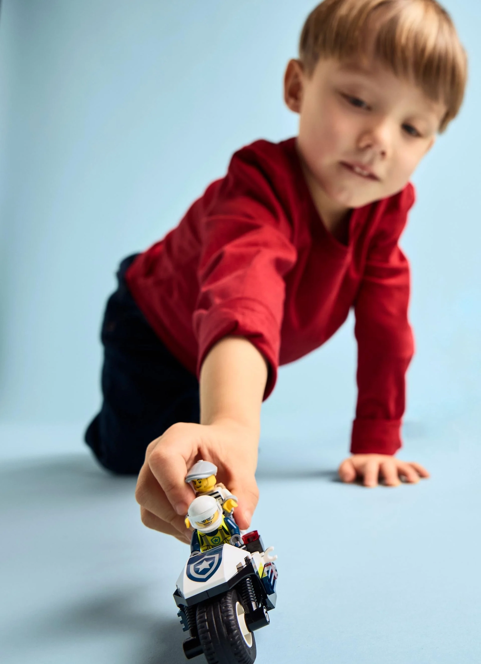 Konstruktorius LEGO City Police Motorcycle Chase - 3
