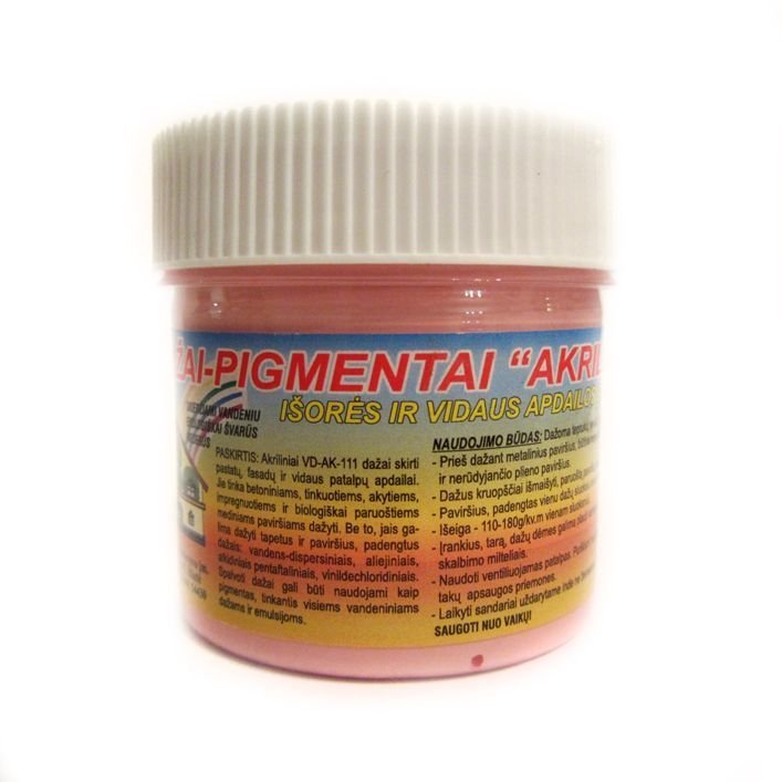 Dažų pigmentas AKRILEN, rausvos sp., 400 g