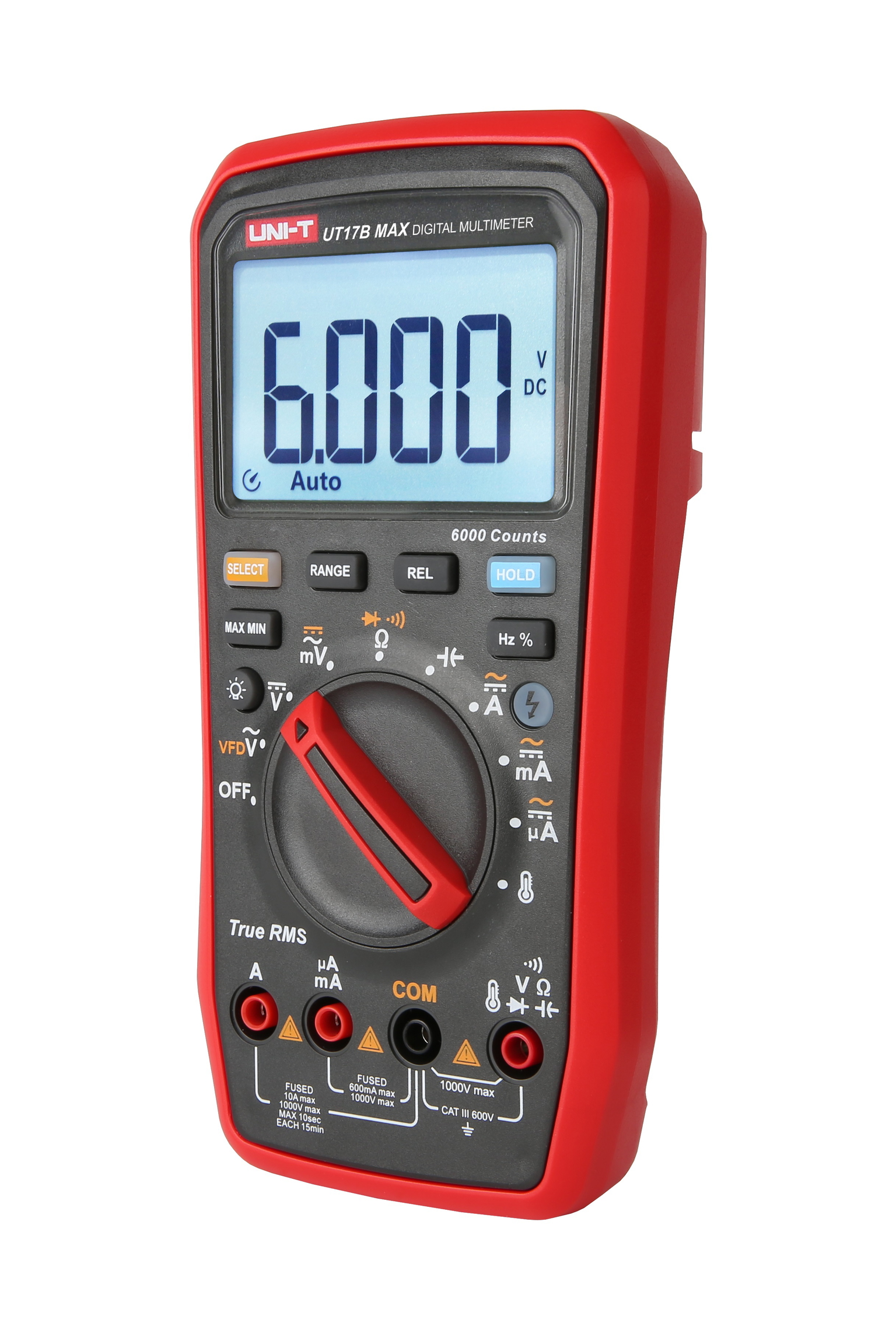 Multimetras UNI-T UT17B MAX, TRMS, CATIII - 1