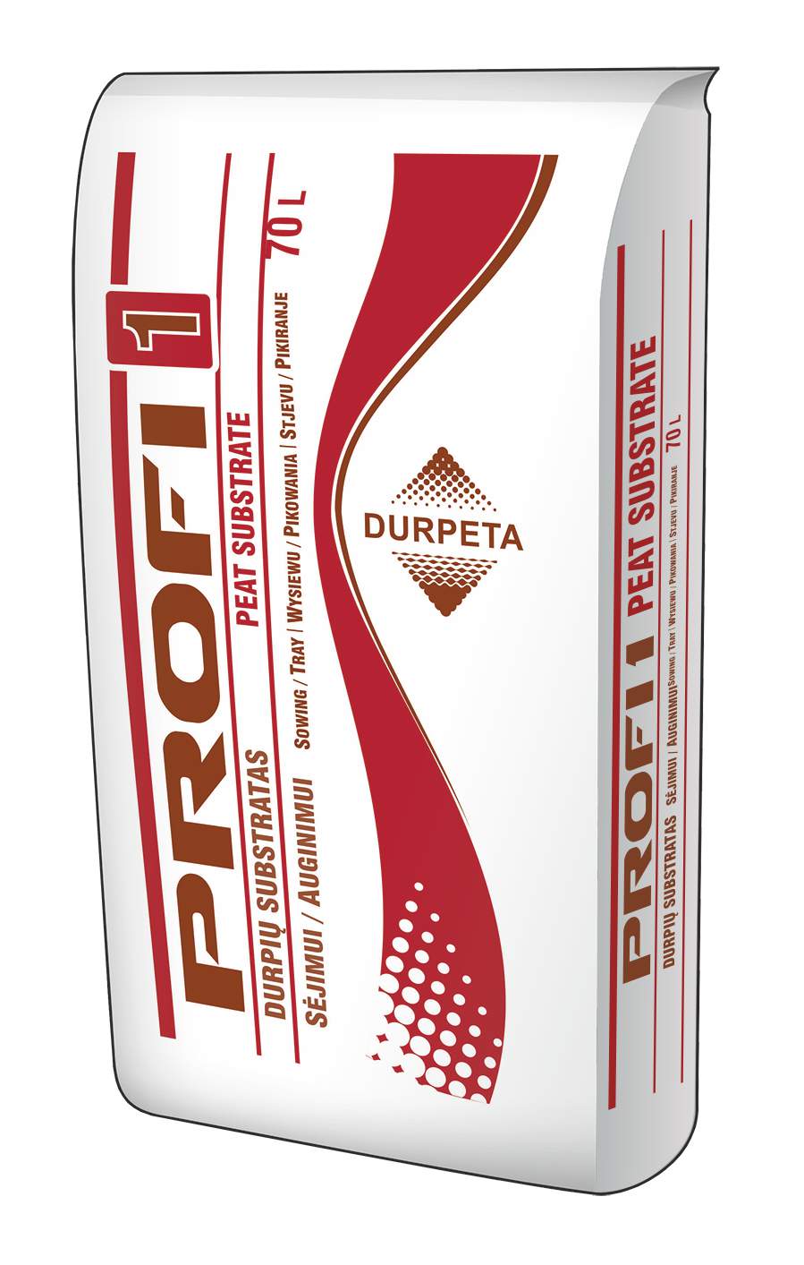 Pikiavimo durpių substratas DURPETA PROFI MIX1 1B, 70 l-0