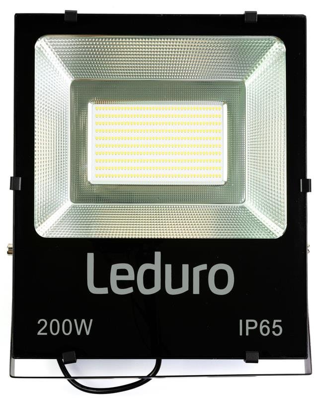 LED prožektorius 200 W, juodas