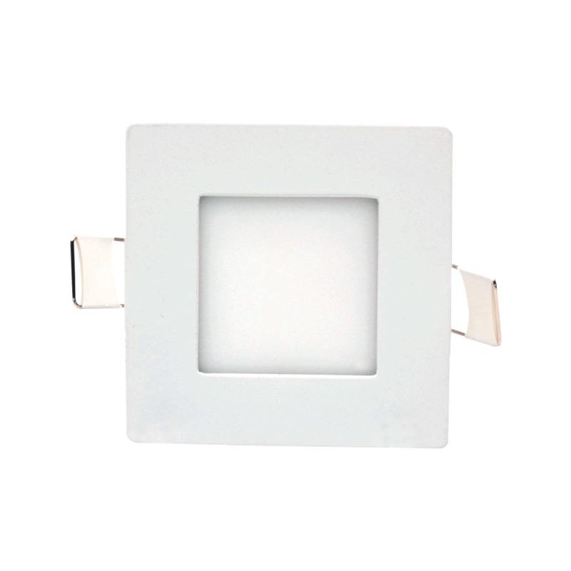 Įleidžiama LED panelė TOPE AIRA, 3 W, 208 lm, 3000 K, IP40, kvadrato f. - 4