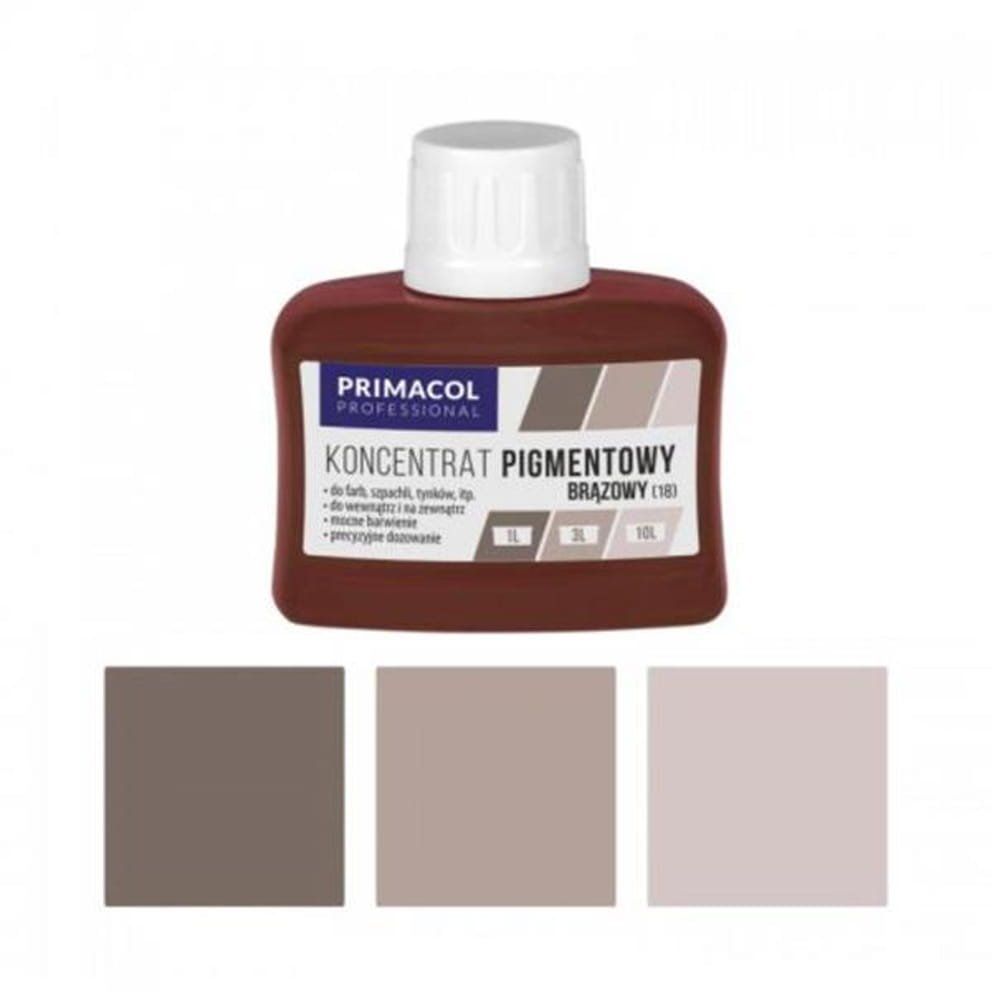 Dažų pigmentas PRIMACOL rudos sp., 80ml