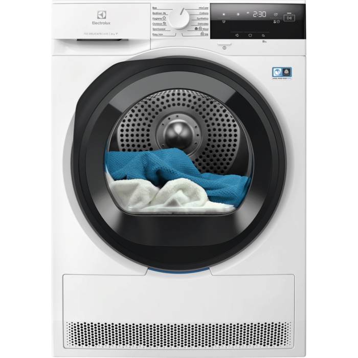 Džiovyklė ELECTROLUX EW7D385UCE, 8 kg-0