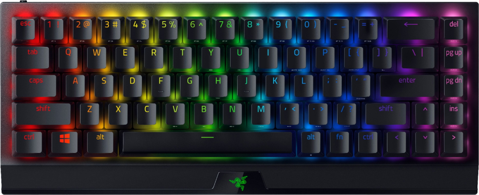 Klaviatūra Razer BlackWidow V3 Mini HyperSpeed, EN, juoda - 1