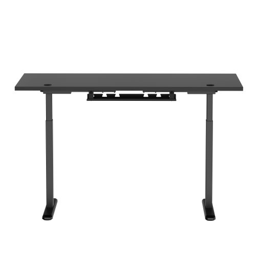 Reguliuojamo aukščio rašomasis stalas Up Up Bjorn M, 120x75 cm, juodas - 3