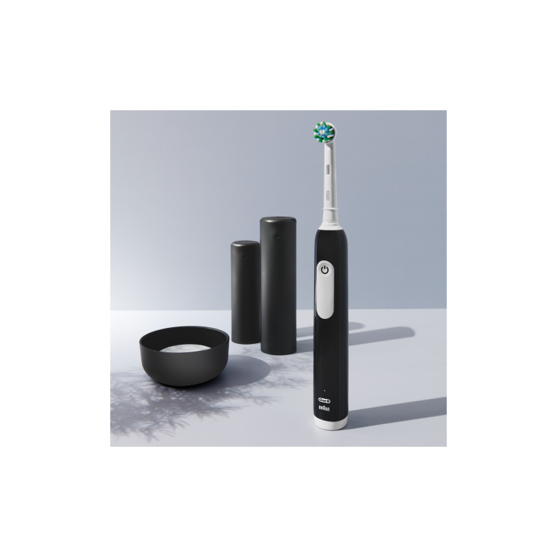Elektrinis dantų šepetėlis Oral-B D305.513.3 Pro Series 1 Black Cross Action, juodos sp. - 2