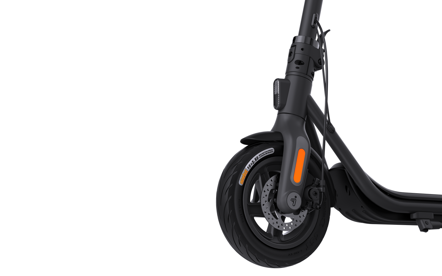Elektrinis paspirtukas SEGWAY F2 Plus E, juodos spalvos-1