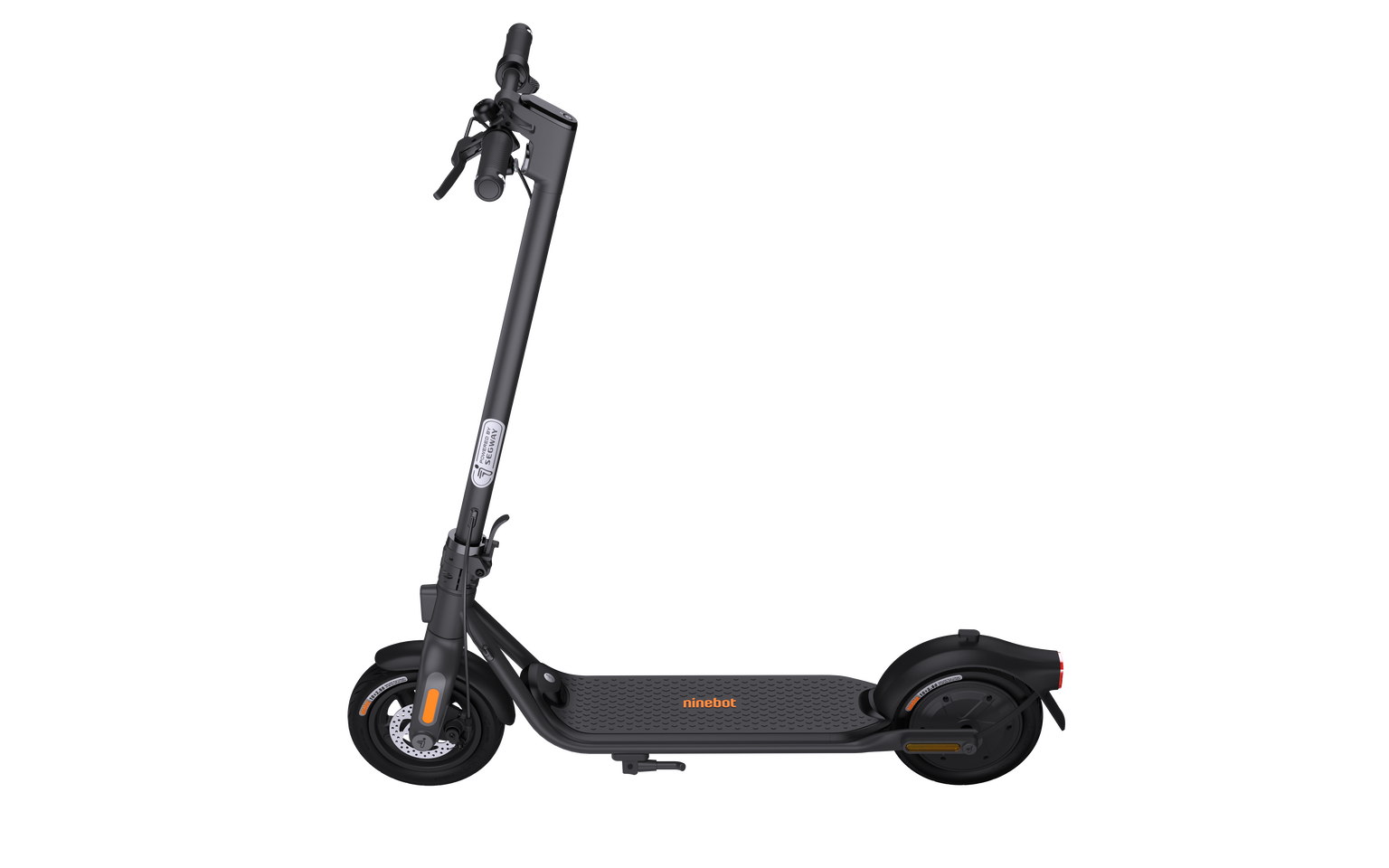 Elektrinis paspirtukas SEGWAY F2 Plus E, juodos spalvos-0