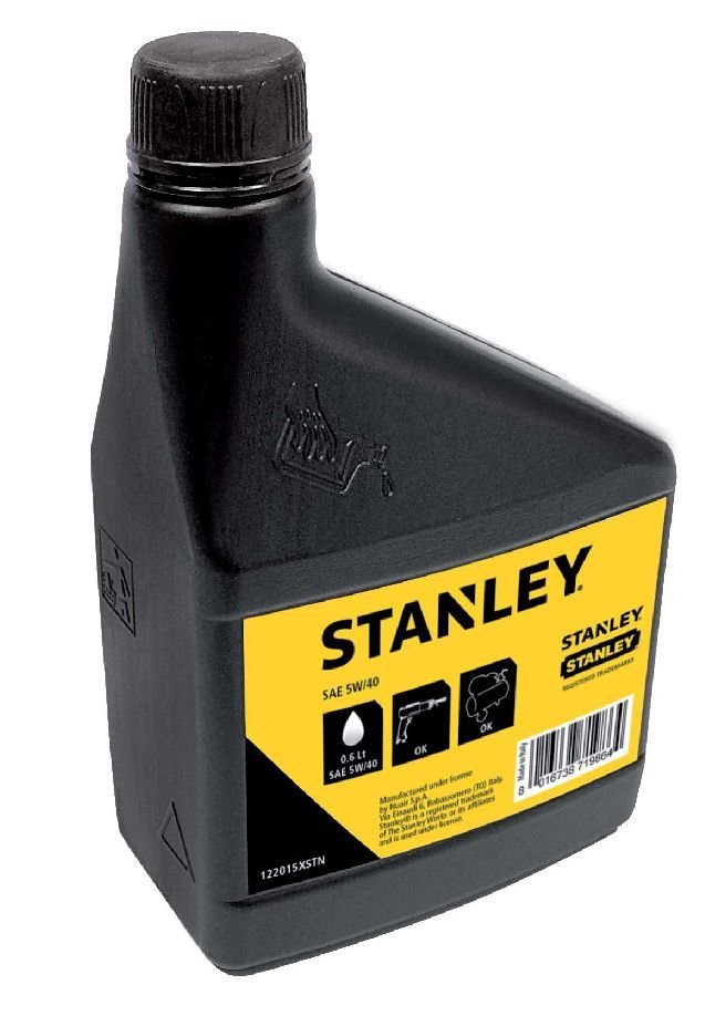Kompresorinė alyva STANLEY, SAE 5W-40, 600 ml