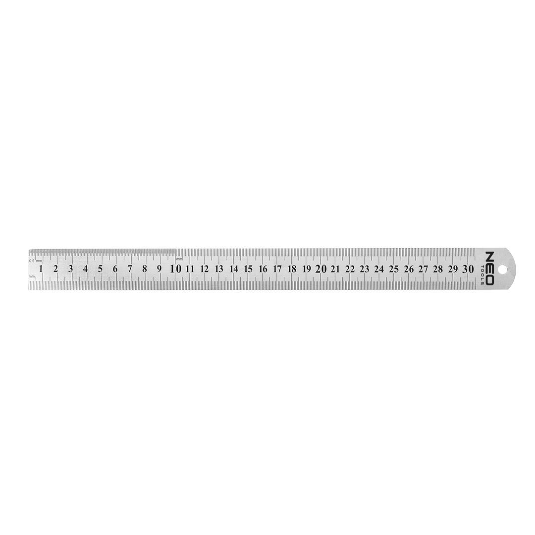 Liniuotė NEO, 30 cm, nerūdijantis plienas-0