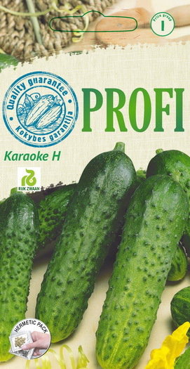 Paprastųjų trumavaisių agurkų KARAOKE H sėklos, 20 vnt./pak.-0