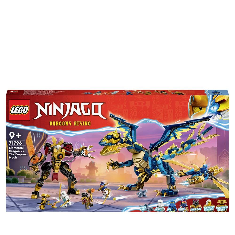 Konstruktorius LEGO Ninjago Elemental Dragon vs. The Empress Mech