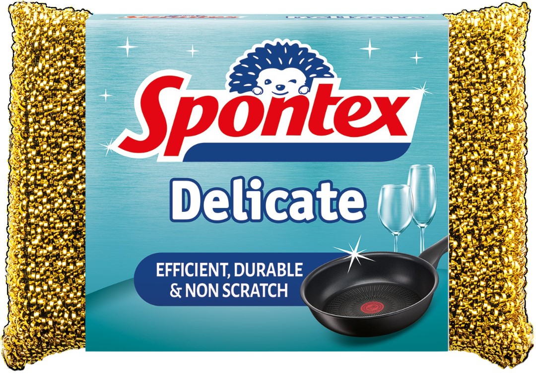 Nebraižantis šveistukas SPONTEX DELICATE - 1