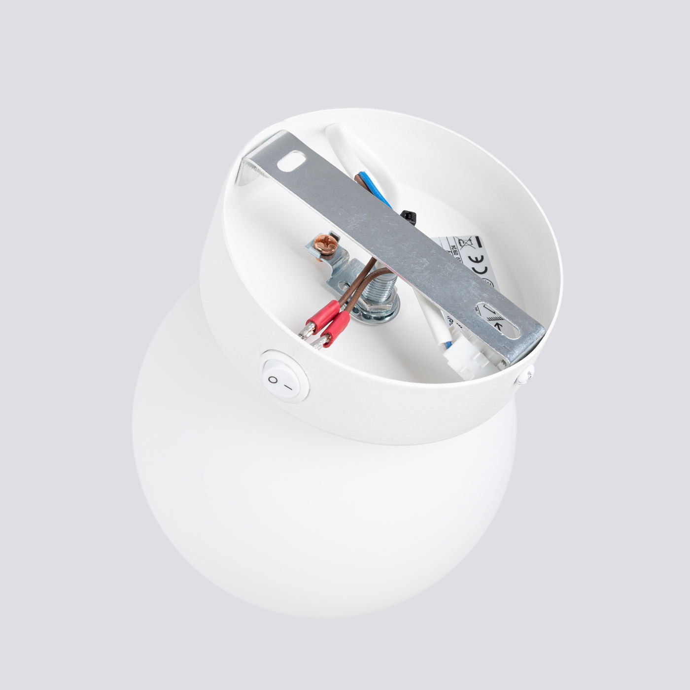 Sieninis šviestuvas SOLLUX YOLI 1, G9, 1 x max 8W LED, balta - 5