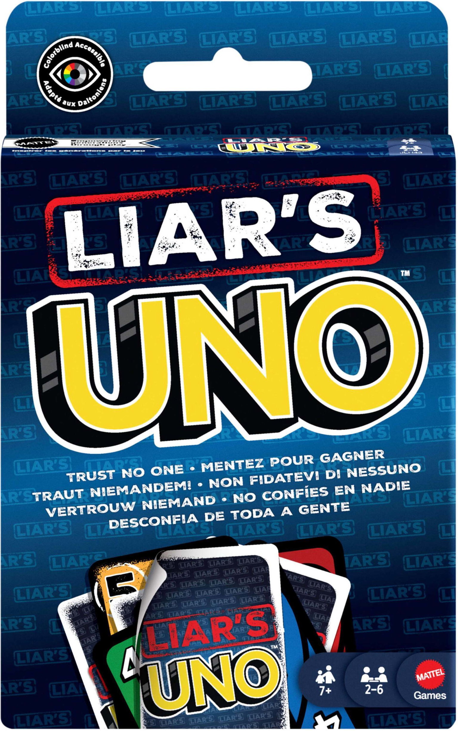 Kortų žaidimas UNO LIAR'S-0