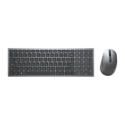 Klaviatūros ir pelės komplektas Dell KM7120W, EN, aliuminio, belaidė - 1