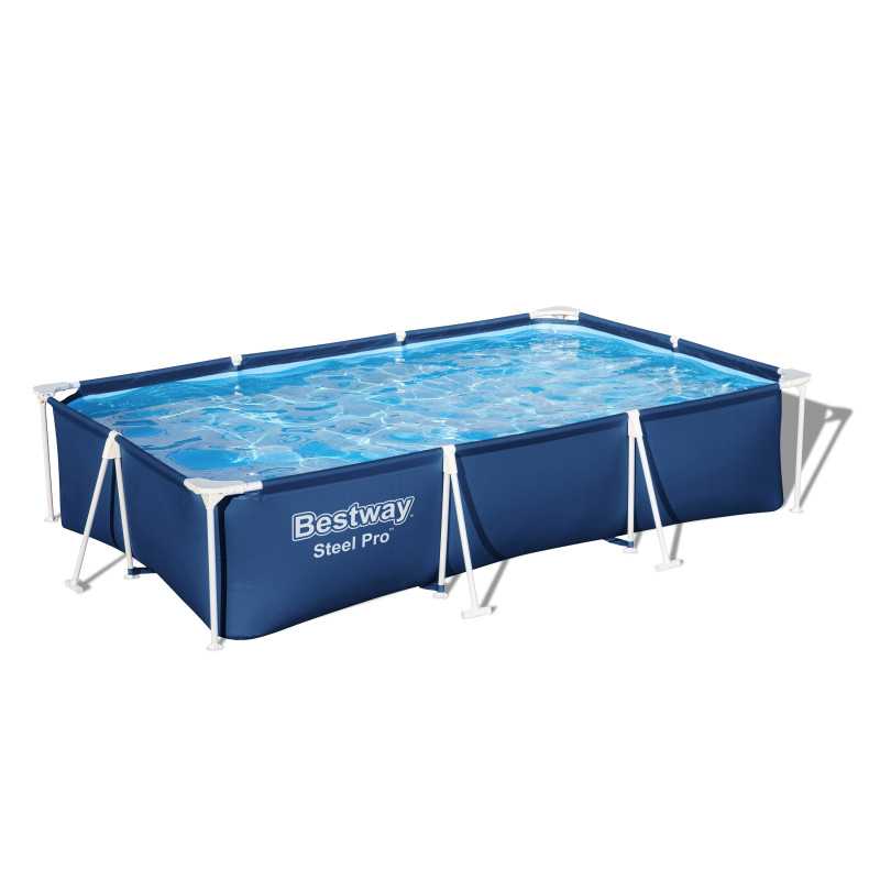 Karkasinis baseinas BESTWAY Steel Pro Frame, mėlynos sp., 3300 l, 300 x 201 x 66 cm-0