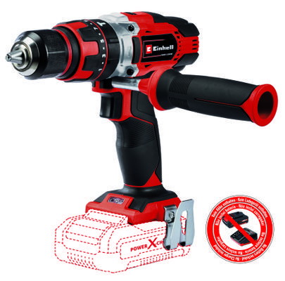 Akumuliatorinis smūginis gręžtuvas EINHELL TE-CD 18/48 Li-i Solo, 18 V, 48 Nm, be akumuliatoriaus-0