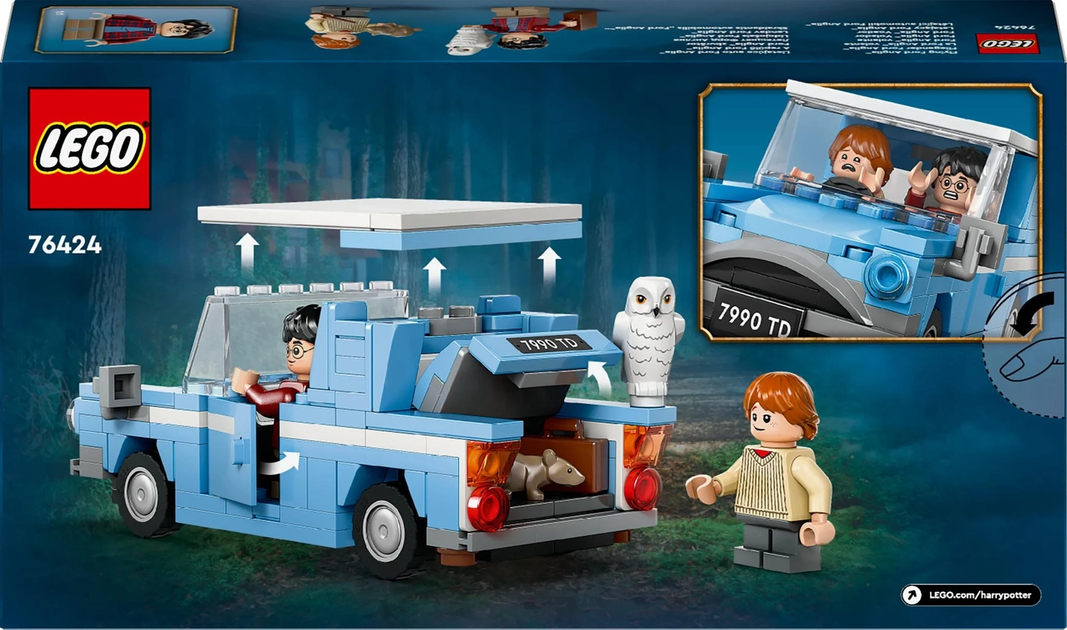 Konstruktorius LEGO Harry Potter Flying Ford Anglia™ - 2