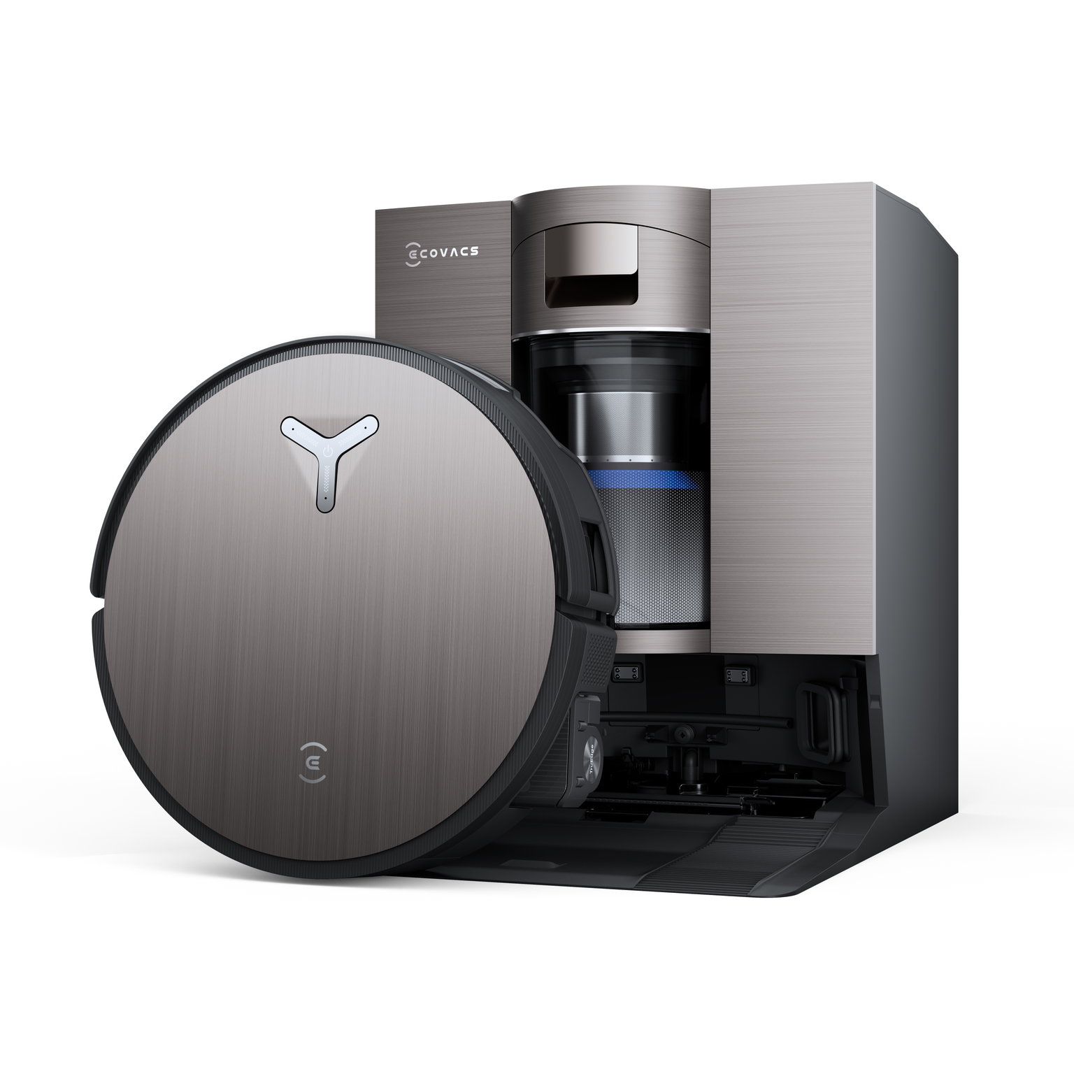 Dulkių siurblys robotas Ecovacs DEEBOT X11, juoda-0