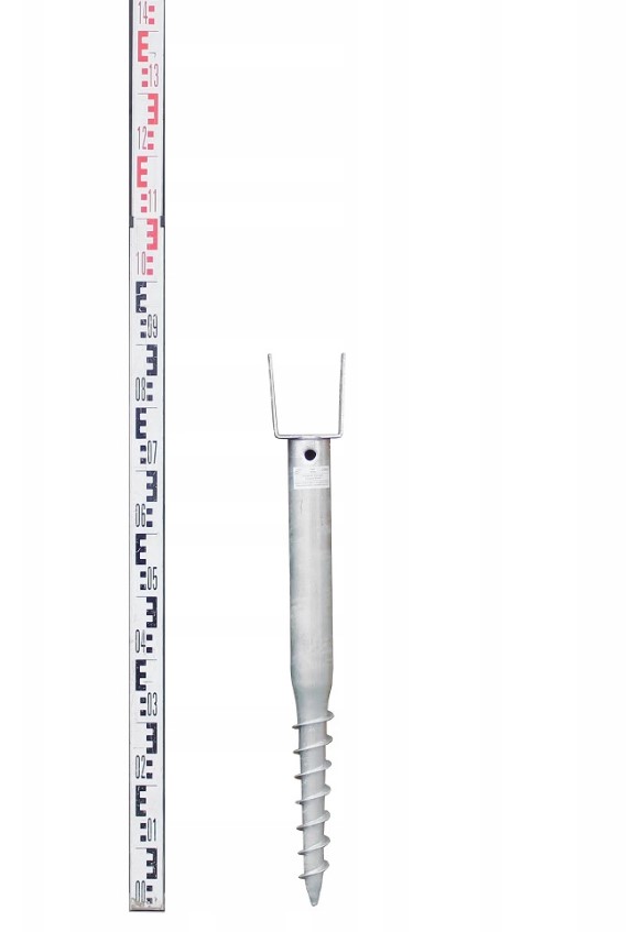 Įsukamas sraigtinis polis U 101x885x2mm HDG-0