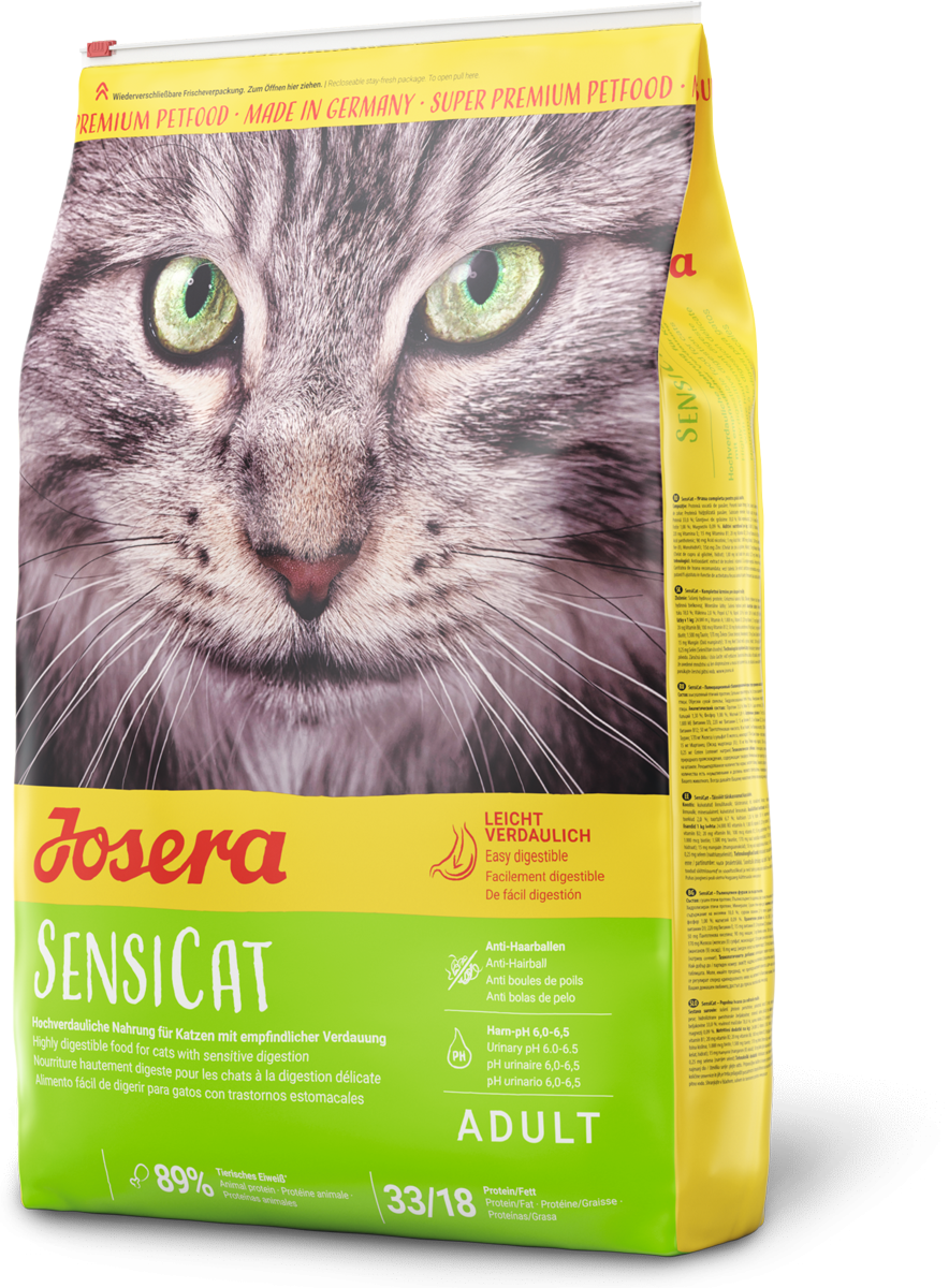 Josera jautrią virškinimo sistemą turinčioms katėms SensiCat, 2 kg