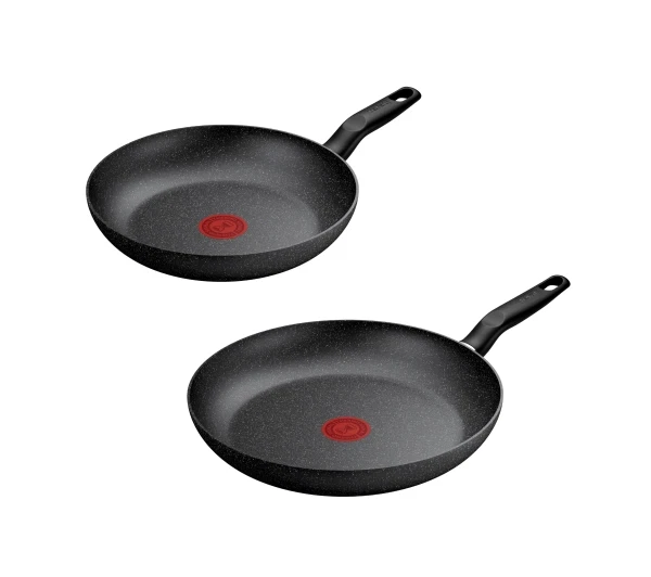 Keptuvių rinkinys TEFAL DARK ESSENTIAL, tinka indukcinei viryklei, 24/28 cm, 2 vnt.-0
