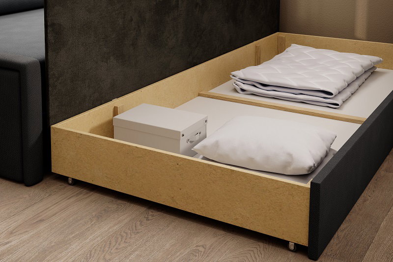 Sofa Fulgeo D, juoda - 3
