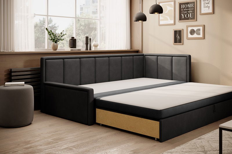 Sofa Fulgeo D, juoda-1