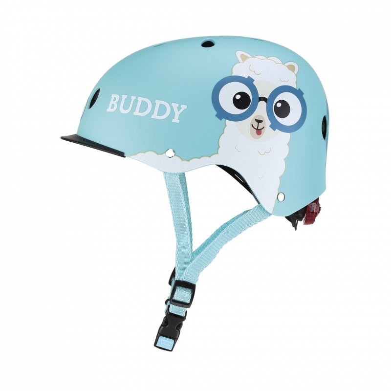 Šalmas Globber Elite Lights Buddy, 507-305, mėlynas-1