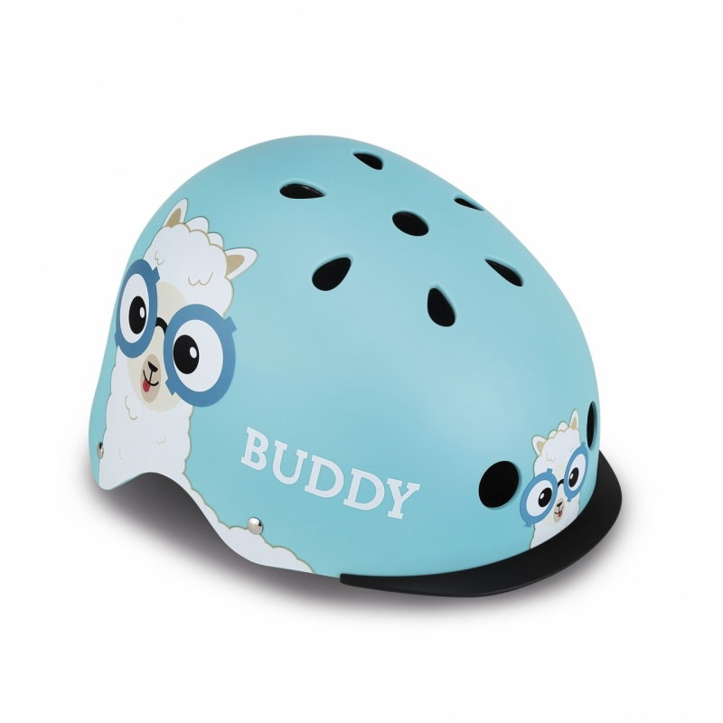 Šalmas Globber Elite Lights Buddy, 507-305, mėlynas-0