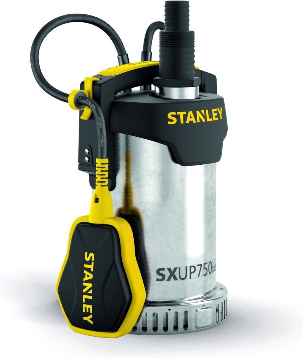 Drenažinis siurblys švariam vandeniui STANLEY SXUP750XCE, 7m-183l/min-750W-0
