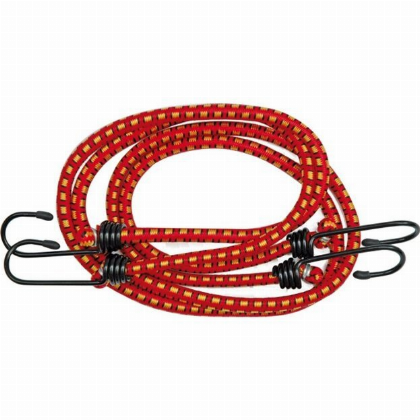 Elastinės krovinio tvirtinimo virvutės ALBURNUS, 2 vnt, 100 cm-0