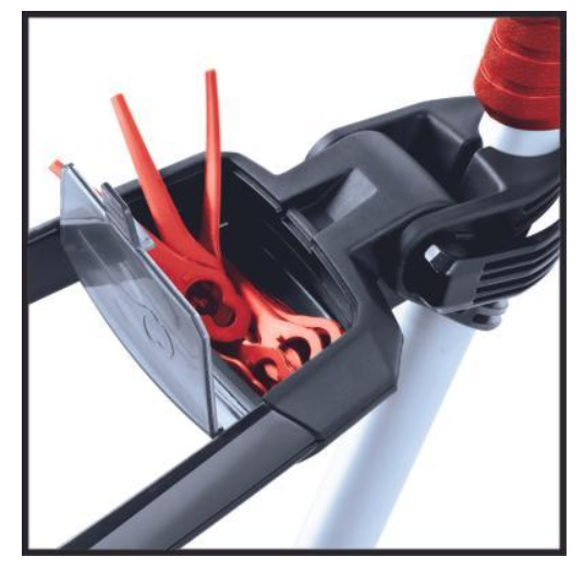 Akumuliatorinė žoliapjovė EINHELL GE-CT 18 Li-Solo, 18 V, 24 cm, 1,8 kg, be akumuliatoriaus-1