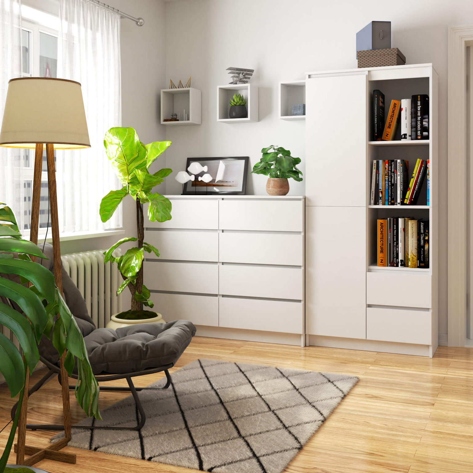 Lentyna CLP R80 R11, balta - 3