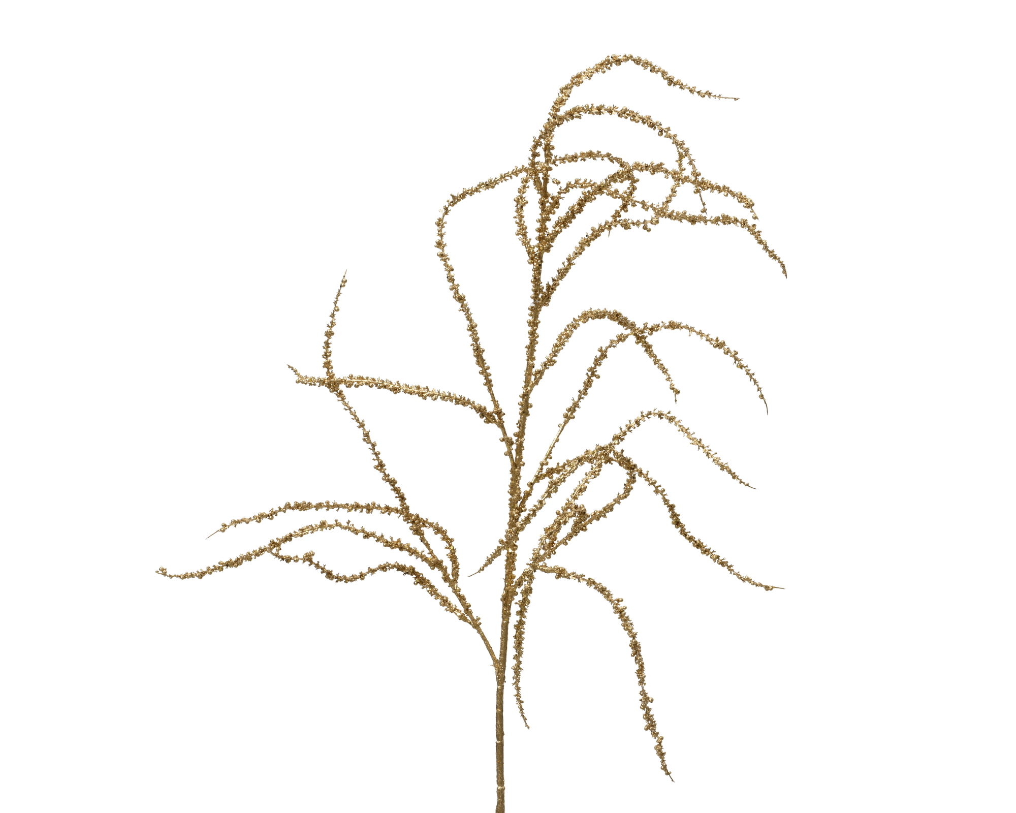 Kalėdinė dekoracija GOLD GRASS, auksinės sp., 13 x 2 x 83 cm, 1 vnt-0