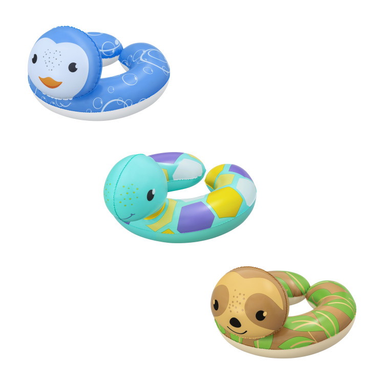 Pripučiamas ratas BESTWAY FLOATING FRIENDS, 46 cm-0