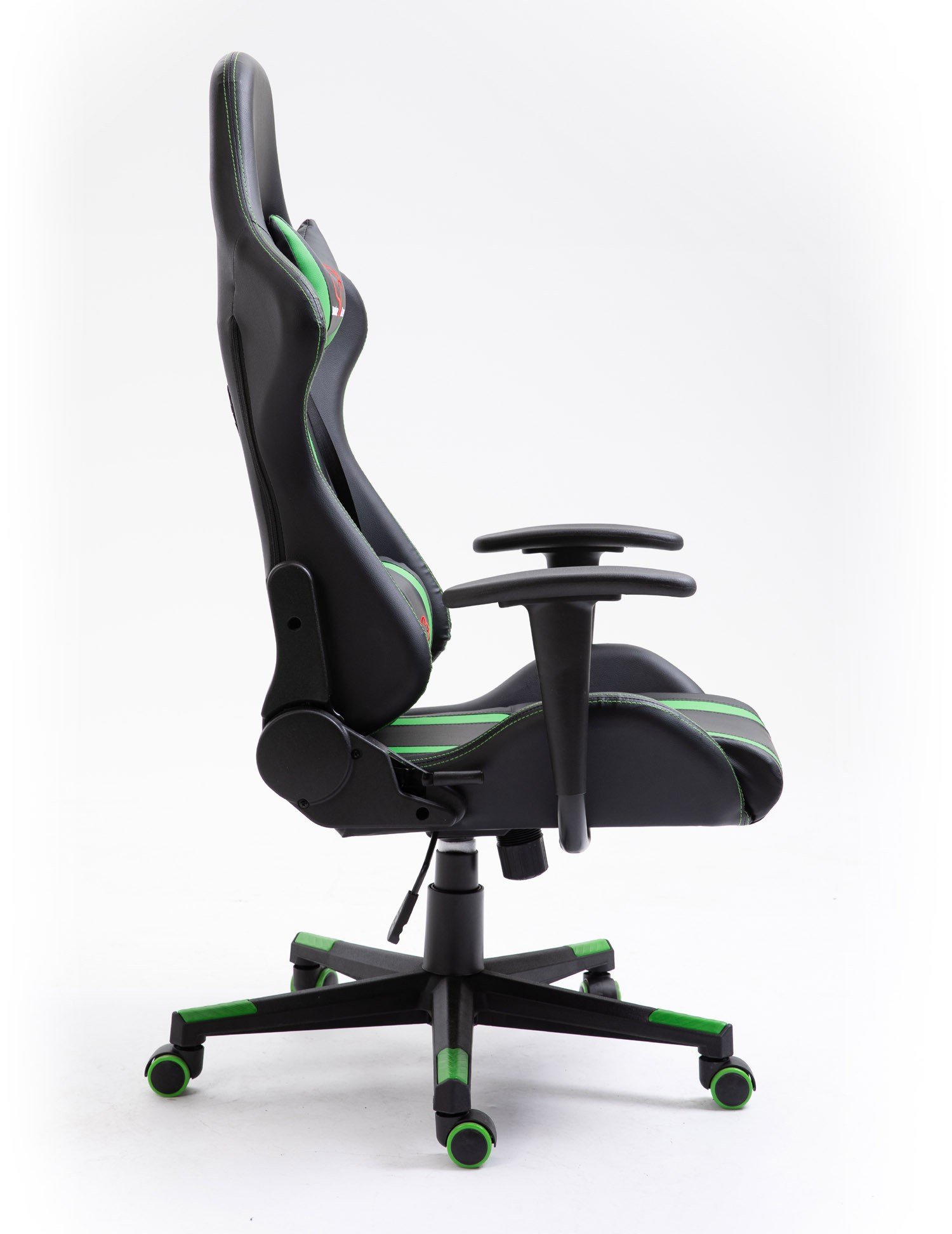 Žaidimų kėdė F4G FG33, juoda / žalia - 6