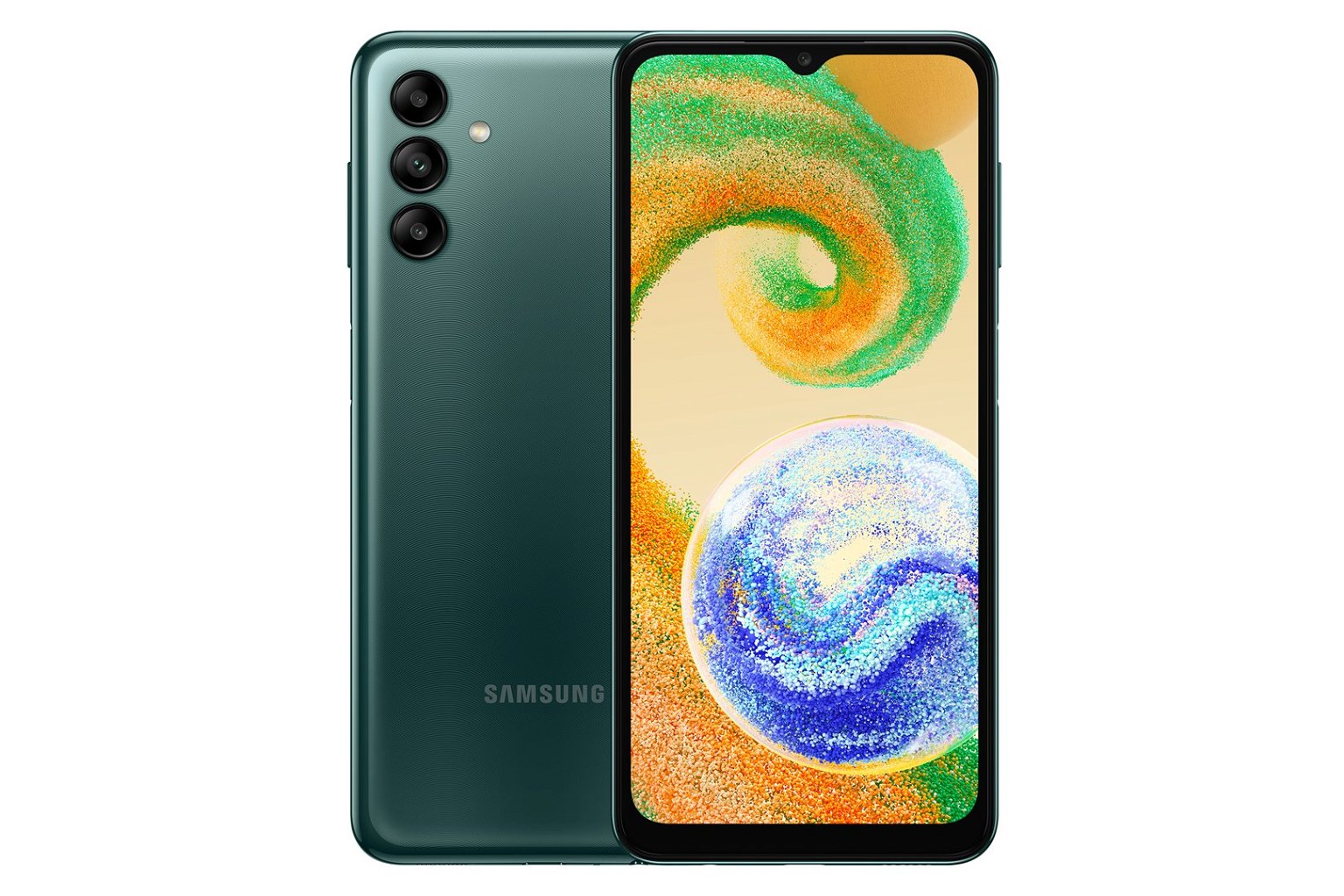 Mobilusis telefonas Samsung Galaxy A04s, žalias, 3GB/32GB