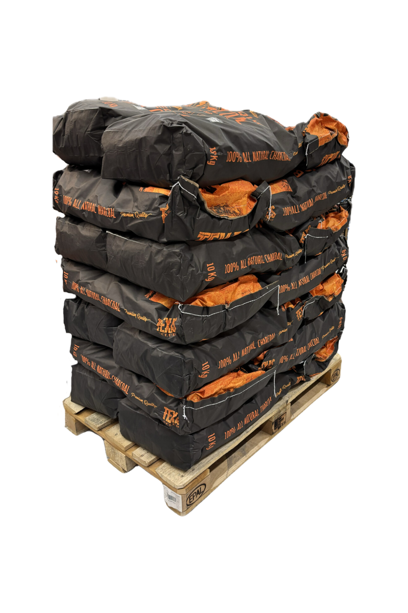 Medžio anglys "Texas Club" 10 kg., 21 vnt. - 1
