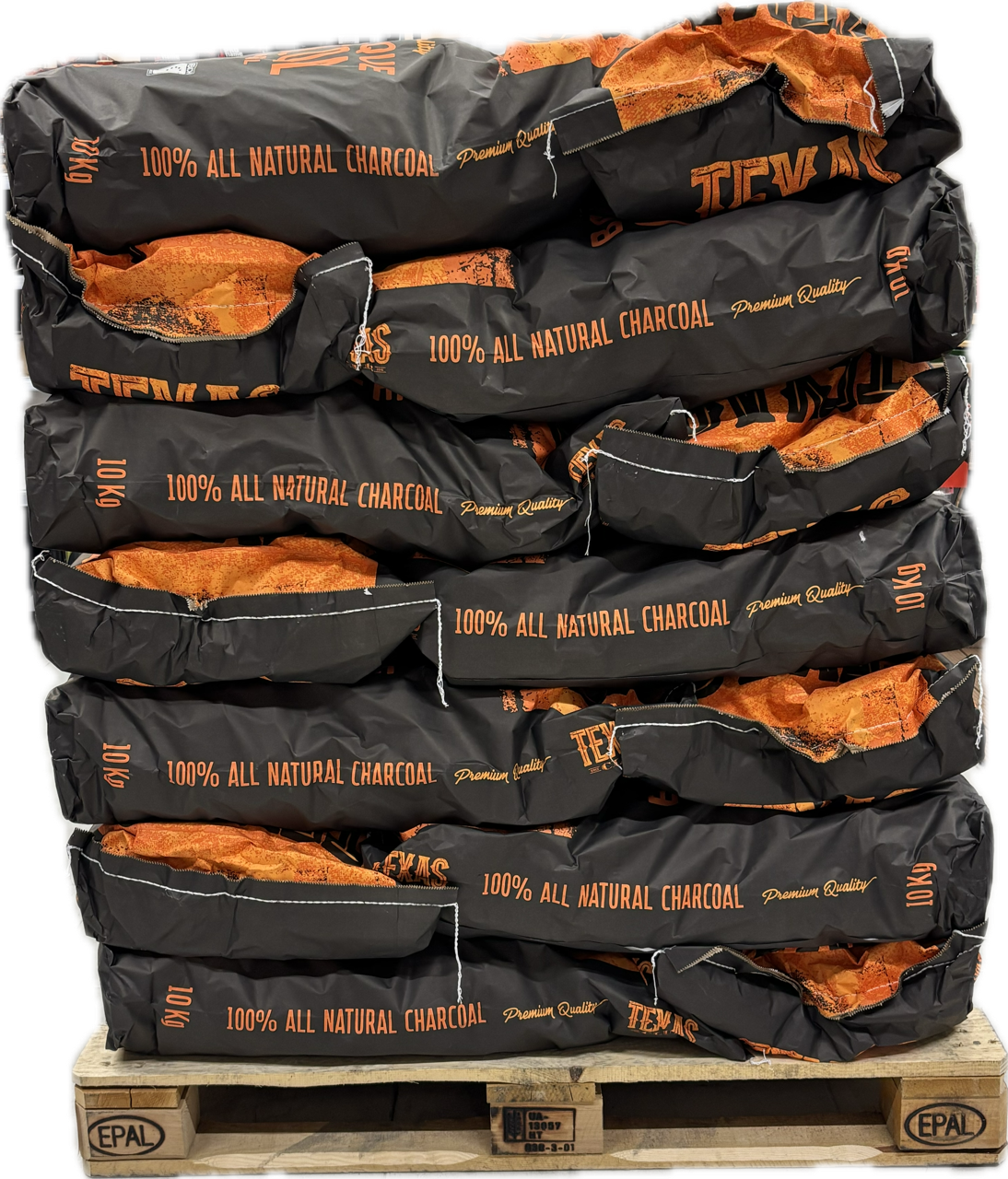 Medžio anglys "Texas Club" 10 kg., 21 vnt. - 3