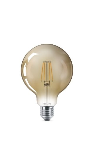 Dekoratyvinė LED lemputė PHILIPS VINTAGE GOLD, E27, G93, 2500 K, 4W (=35W), 400 lm, NON-DIM